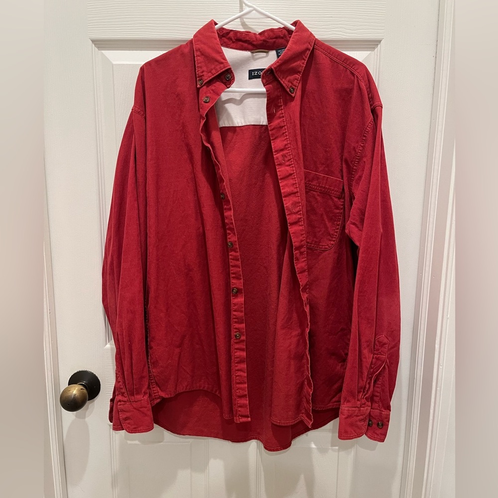 Izod corduroy shirt